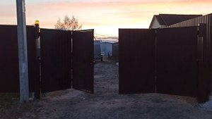 ворота книжка с автоматикой