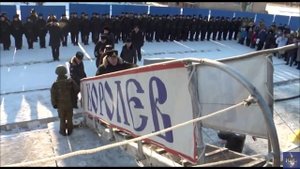 Возвращение БДК «Королёв» из дальнего похода