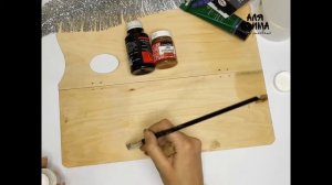 Декупаж. Двухшаговый кракелюр. часть 1