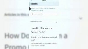Где водить промокоды в Roblox на телефоне??!