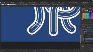 Affinity Designer Video Tutorial - Entangled Pencils using the Shape Builder