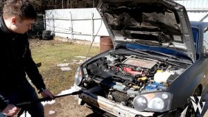 Как самому помыть радиатор на примере Impreza STI