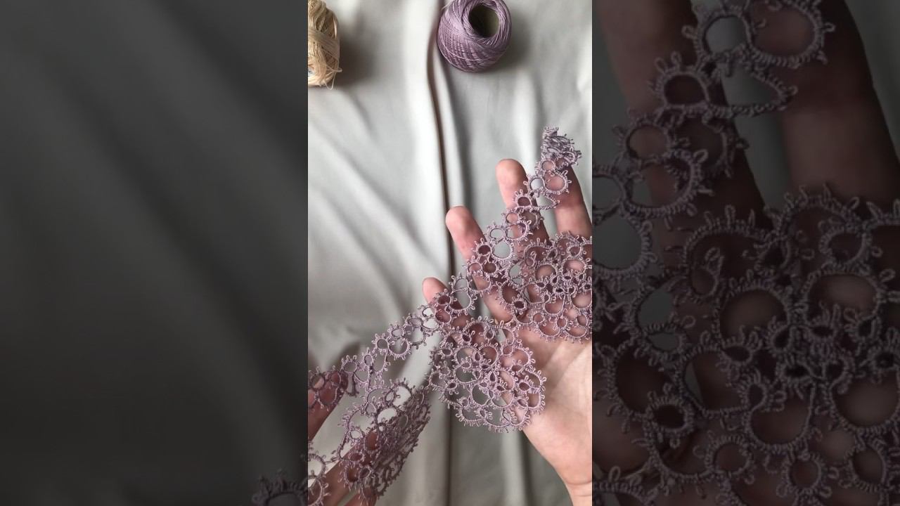 О новом изделии  #кружево #ручная_работа #фриволите #творчество #рукоделие смотреть онлайн