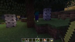 Minecraft NEW ZOMBIE AI ! Intelligent Zombies Follow You Around Trees !