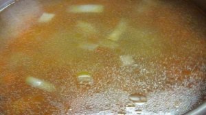 Морковный суп с фрикадельками