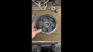 Alarm шкиф коленвала не демпферный для Opel Antara Chevrolet Captiva 2.2 dizel (A22DM)