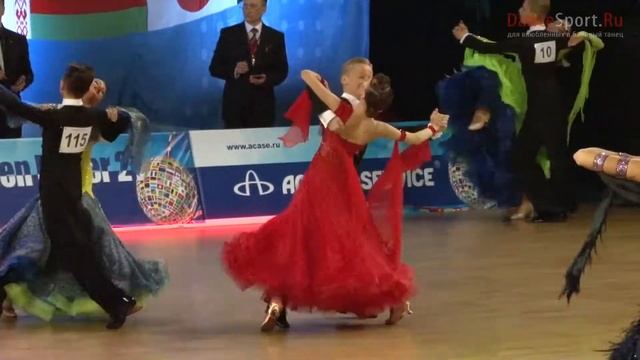 Лелюхин Дмитрий - Баканова Анастасия, 1/2 English Waltz смотреть онлайн