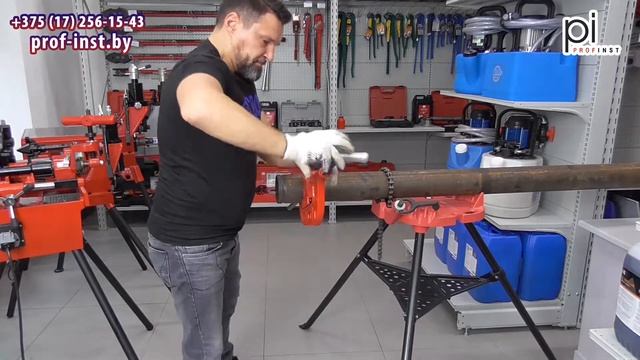 Труборез для стальных труб до 4 дюймов смотреть онлайн