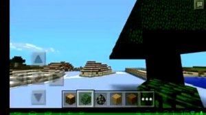 Новогодняя карта minecraft PE(1 часть)