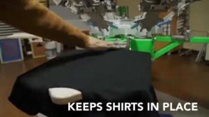 Клей для шелкографии - пример применения временного клея