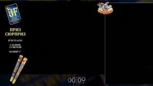 Римские свечи JF RS25-6/01 Приз-Сюрприз (1" х 6)