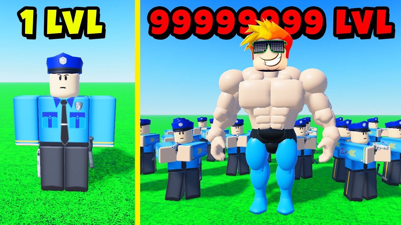 ЭВОЛЮЦИЯ ПОЛИЦЕЙСКИХ в Police Simulator Roblox