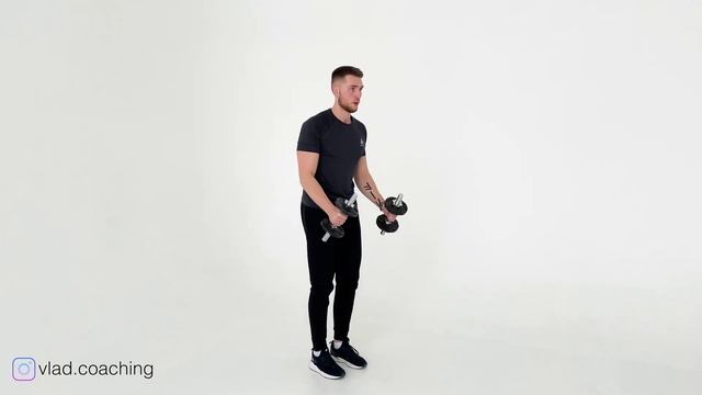 Сгибания рук с гантелями в стиле "Молот" – техника выполнения смотреть онлайн