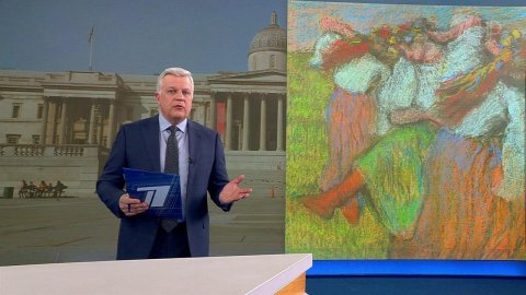 Лондонская национальная галерея переименовала карт...Эдгара Дега "Русские танцовщицы" в "украинские"