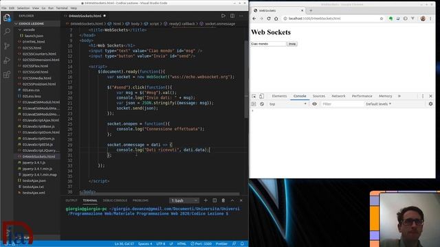 Programmazione Web - 04 WebServers смотреть онлайн