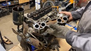 москвич 407 первый разбор двигателя за 50лет