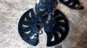 защита переднего тормозного диска эндуро кросс