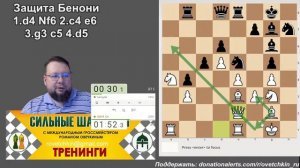 [RU] Тематический турнир 5. Переход в защиту Бенони на lichess.org