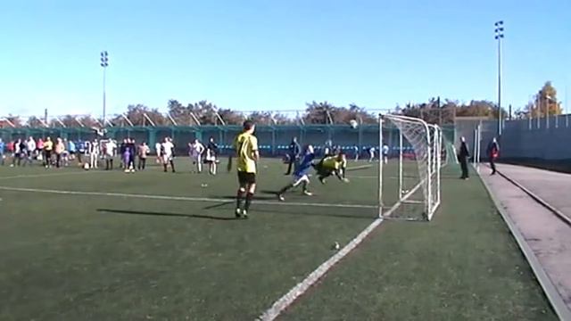 Цаплин Андрей, команда Радиозавод, гол забит команде Рельеф Центр смотреть онлайн