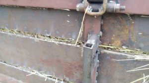 пресс для сена. с Гидроцилиндром.