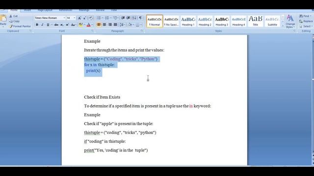 Python Tuple |Tuple in Python |Data structure-Tuple|Python Tutorial for Beginners #15 |Coding Trick