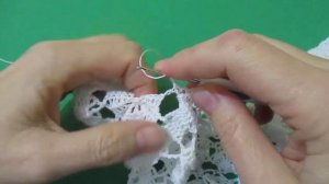 ОВАЛЬНАЯ САЛФЕТКА В ТЕХНИКЕ БРЮГГСКОГО КРУЖЕВА . ЧАСТЬ 9