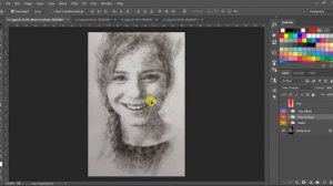 Artistic Sketch effect in Photoshop