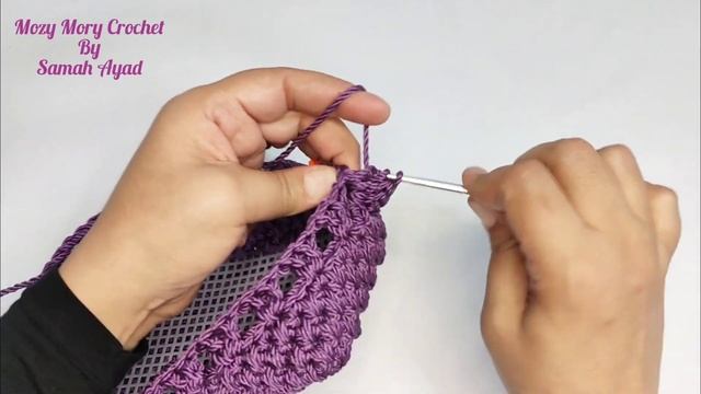 كروشيه شنطه بفريم معدن/حقيبه سواريه Crochet Bag/Bolso De Ganchillo/bolsa De Crochê