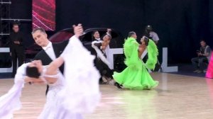 Медленный фокстрот / Взрослые St (Open) F - Чемпионат Беларуси (21.05.2023) спортивные бальные танц