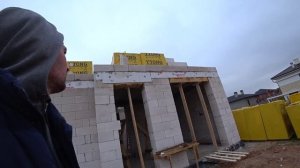 Технадзор на Истре четвёртый этап - сборное перекрытие и армопояс