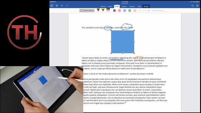 Apple Pencil with Microsoft Office!