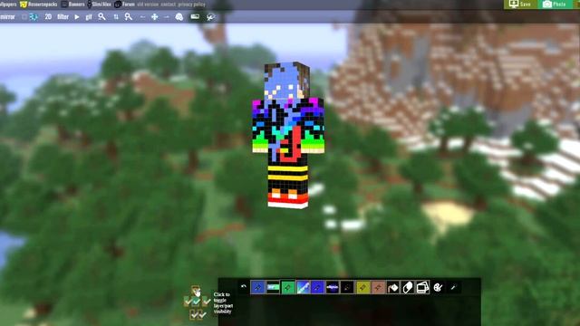 КАК СДЕЛАТЬ СВОЙ СКИН В МАЙНКРАФТ [Minecraft Skin Java Bedrock]