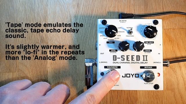 Video Manual: Joyo D-Seed II смотреть онлайн