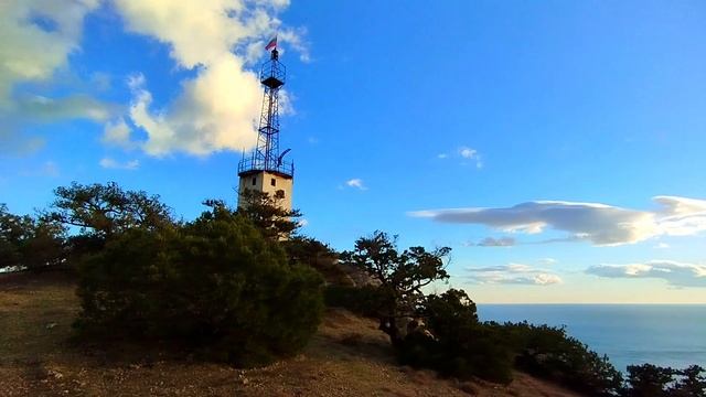 Прогулка на гору Соколёнок. Закат солнца над морем. Январь. Шикарные виды с высоты.