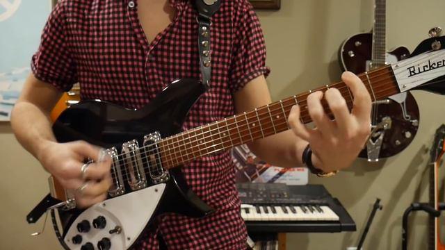 The Beatles- "You Can't Do That" Lead and Rhythm Guitar Cover! On Rickenbacker 325c64 and 360/12c63 смотреть онлайн