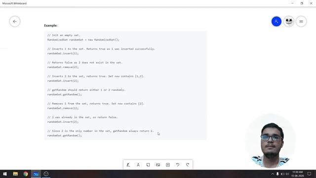 21DC: (D15P1) Insert Delete GetRandom O(1) смотреть онлайн