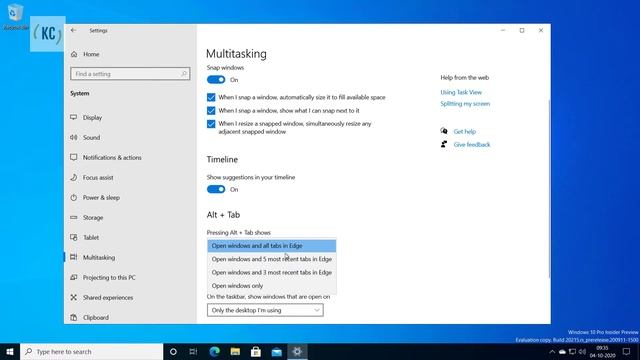 How to disable the ALT-TAB experience of Microsoft Edge on Windows 10? #Windows10 | #MicrosoftEdge смотреть онлайн