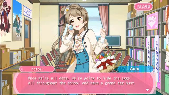 [Love Live school idol festival] Side Story Minami Kotori (Easter Ver.)