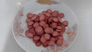 Гороховый суп с копчеными колбасками