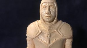 Резьба по дереву шахматных фигур. СЛОН (офицер)третья  часть