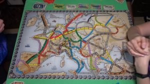 Билет на поезд. Европа. Играем вчетвером! Ticket to ride. Europe. Board game let's play. 4 players!