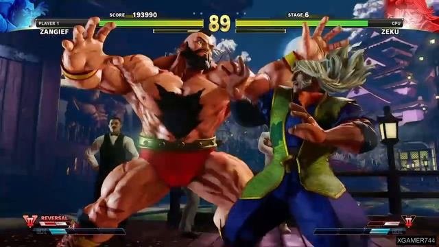Street Fighter V - Zangief Arcade Mode (HARD)