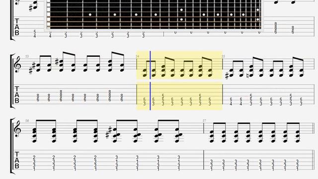 Bi 2   Polkovniku nikto ne pishet GUITAR 1 TABLATURE