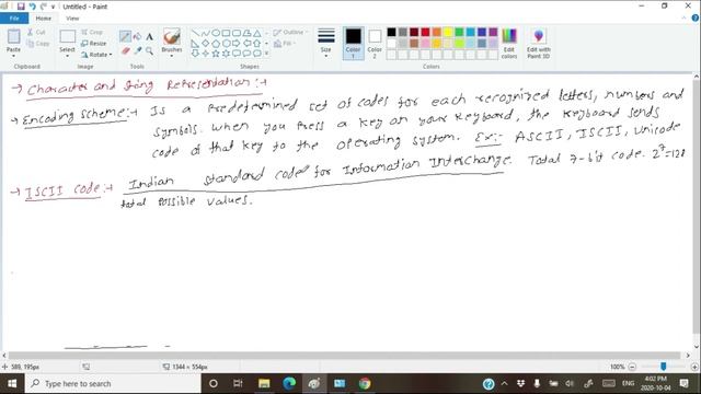 Computer Science Class XI(11) CBSE 2021-22 |#12| Encoding Schemes ASCII UTF8 UTF32 ISCII Unicode