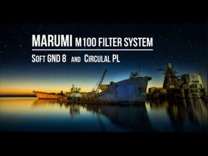 MARUMI M100 magnetic filter system / Soft GND8 and Circular PL / применение светофильтров МАРУМИ