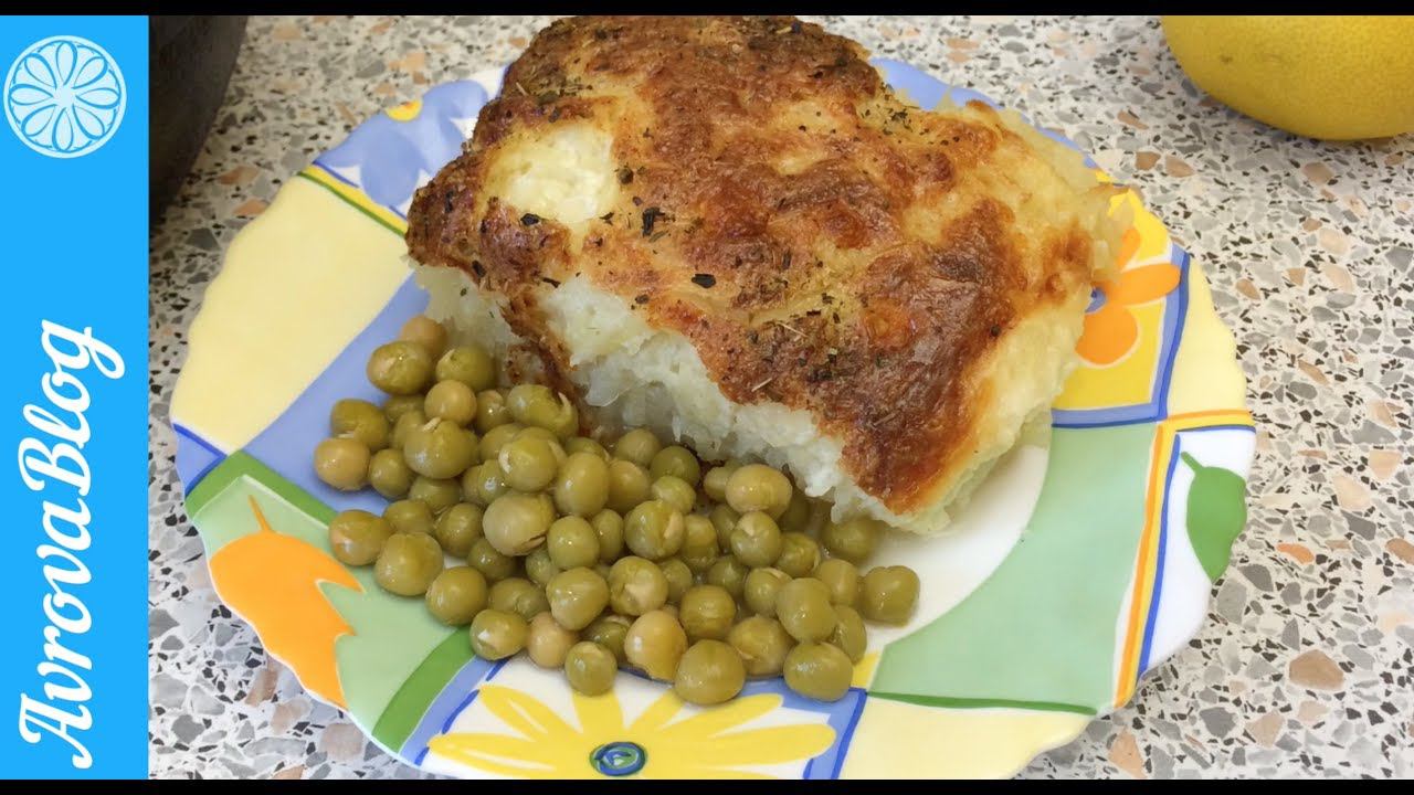 Рыба, запечённая с картофелем под майонезом