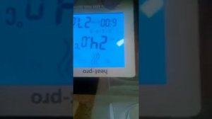 Терморегулятор Heat-Pro S603- настройка и программирование