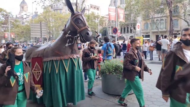 Проводы лета. Барселона. Ла Мерсе 2021. 24/09/21 смотреть онлайн