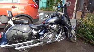 запуск на холодную suzuki boulevard c50 сентябрь, 2022 #suzukiboulevardc50