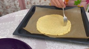 Пицца. Пицца на творожном тесте. Быстро и просто.